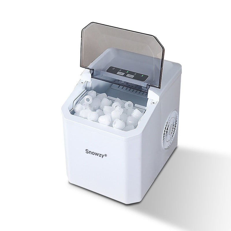 Snowzy™ Portable Countertop Ice Maker, Mini Bullet Ice Machine, Self-Cleaning, Compact Automatic Ice Maker for Home Dorm Office